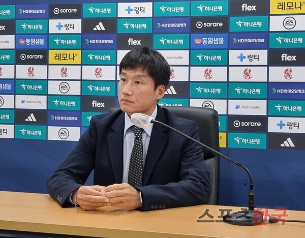 광주FC 이정효 감독. ⓒ스포츠한국 김성수 기자