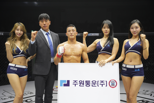 양지용은 이날 승리로 MMA 전적 9승 1패를 쌓았다. 사진=로드FC