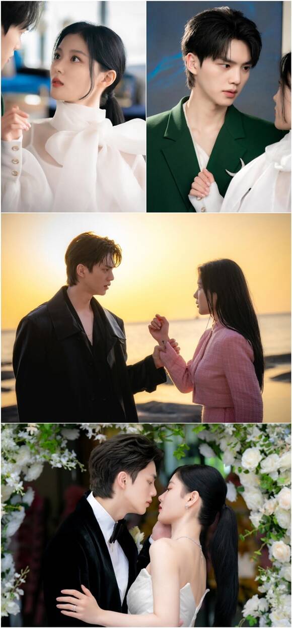 배우 송강과 김유정이 SBS 새 금토드라마 '마이 데몬'에서 호흡을 맞춰 색다른 악마와의 로맨틱 코미디를 보여줄 예정이다. /SBS