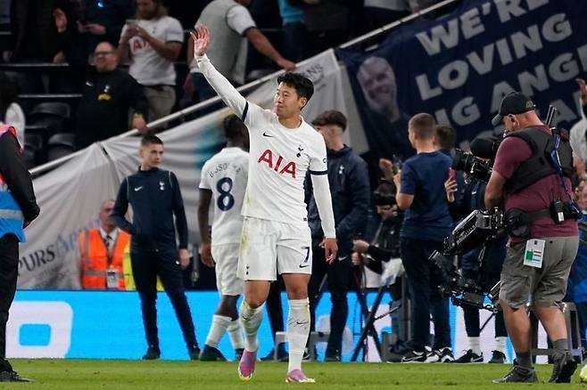 EPL 득점 공동 2위 손흥민. ⓒ AP=뉴시스