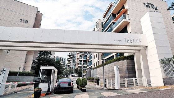지난 2020년 10월 12일 '한남더힐' 외경. 연합뉴스