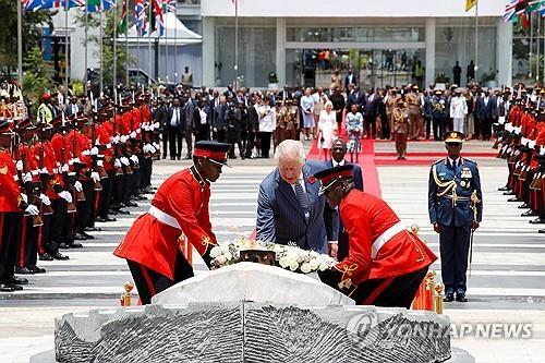 영국 찰스 3세 국왕, 케냐 국빈 방문 [로이터=연합뉴스]
