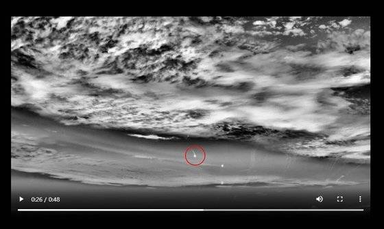 하마스의 로켓발사 실패 영상.사진 IDF 캡처( ☞사진을 클릭하시면 IDF가 제공한 영상을 보실 수 있습니다)