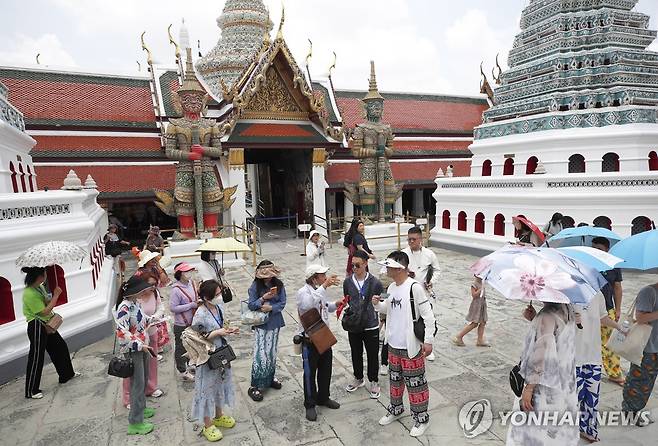 태국 찾은 외국 관광객들 [EPA 연합뉴스 자료사진. 재판매 및 DB 금지]