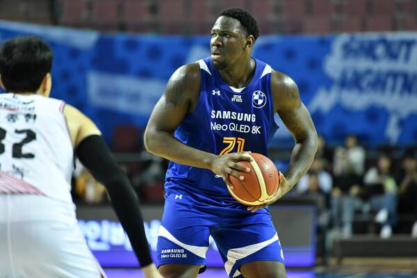 서울 삼성 외국인 센터 코피 코번. ⓒKBL