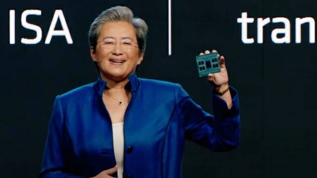 최대 128코어 탑재가 가능한 4세대 에픽 프로세서. (사진=AMD)