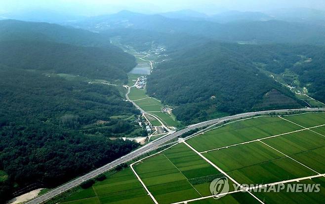 대구·경북 통합신공항 건설 터 [경북도 제공. 재판매 및 DB 금지]