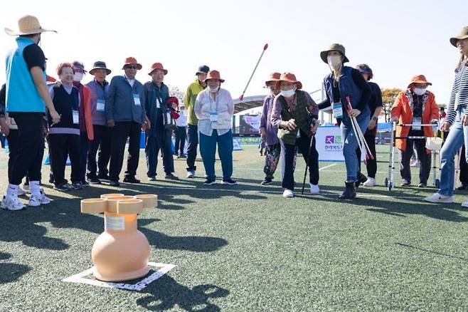 3일, 2023 백제왕도도시 익산 민속경기 대축전 경기 모습.[사진 제공=익산시]