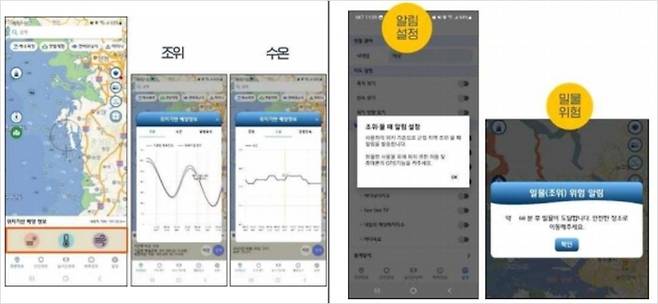 ‘안전해’ 앱 / 사진 = 해양수산부