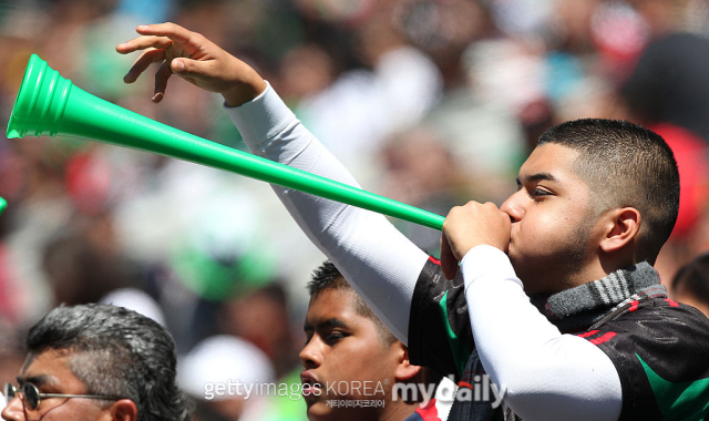 부부젤라도 EPL 경기장 반입금지 품목이다./게티이미지코리아