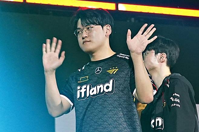 ⓒMHN스포츠 이솔 기자, 구마유시 '잘가라 LPL'