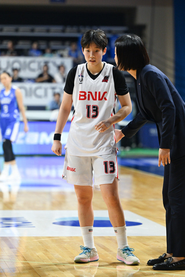 여자프로농구 부산 BNK 썸 신인 김정은. WKBL 제공