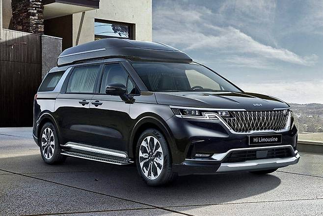 현재 판매되는 카니발 하이리무진 [사진출처=기아]