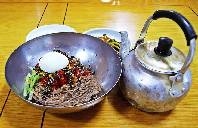단양면옥 비빔막국수