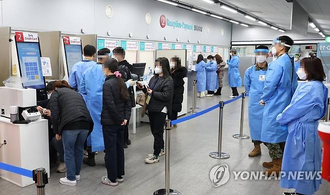 인천국제공항 코로나19 검사센터 [연합뉴스 자료사진]