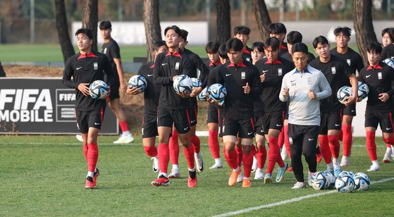 U-17 월드컵에 나서는 변성환호. 뉴스1