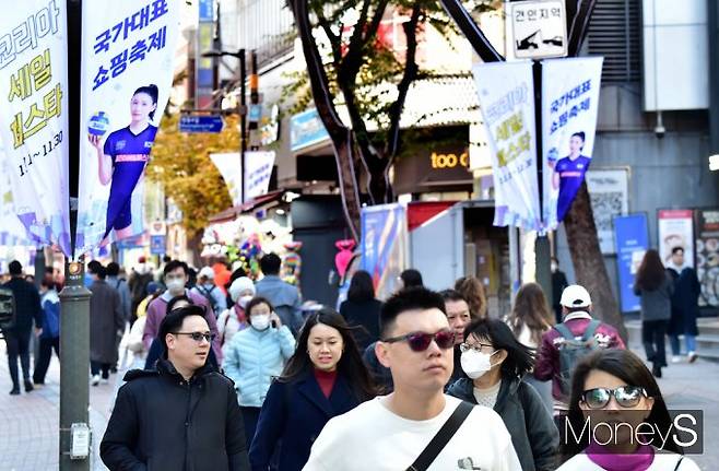 ▲ 명동거리 대대적 홍보, 국가대표 쇼핑축제 '코리아세일페스타(이하 코세페)'