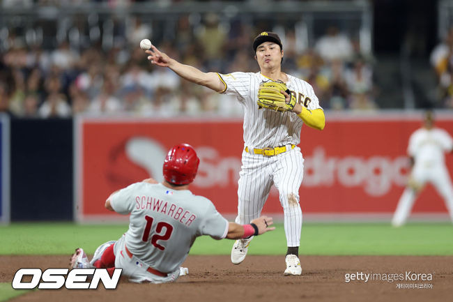 [사진] 샌디에이고 김하성. ⓒGettyimages(무단전재 및 재배포 금지)