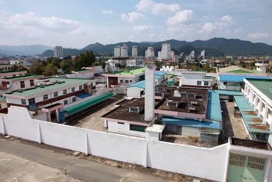 매년 20편 이상의 영화·드라마가 촬영되는 장흥교도소 전경. 사진 장흥군