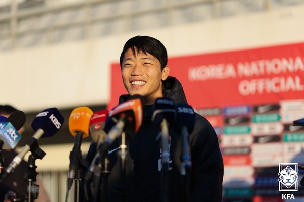 황희찬(한국 남자 축구대표팀). 대한축구협회 제공