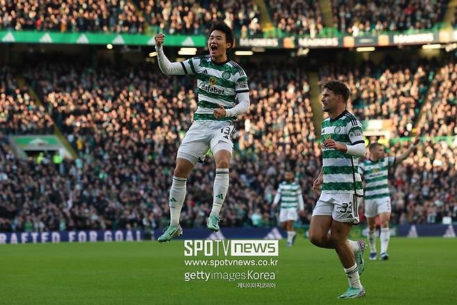 ▲ 먼저 선제골을 넣은 양현준.