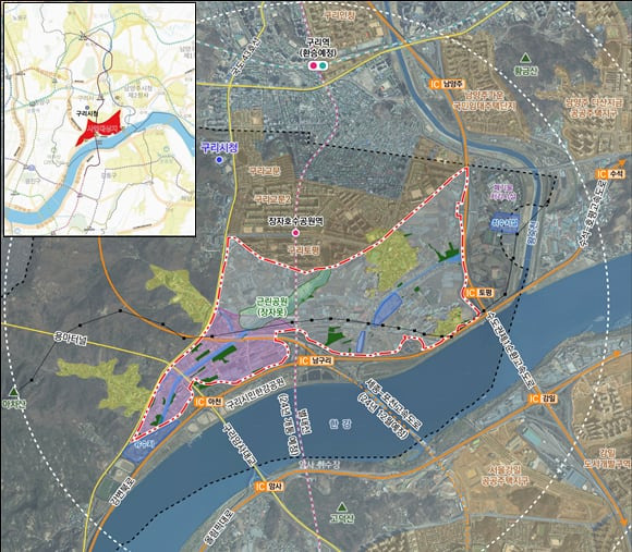 구리토평2지구 위치도. /국토교통부 제공