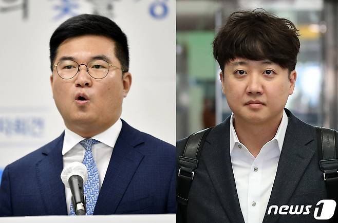 정준호 변호사와 이준석 전 국민의힘 대표./뉴스1 ⓒ News1 박준배 기자