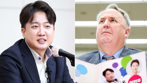 인요한 국민의힘 혁신위원장이 지난 4일 오후 부산 경성대학교에서 열린 이준석 전 대표, 이언주 전 의원이 진행하는 토크콘서트에 참석해 있다. 연합뉴스