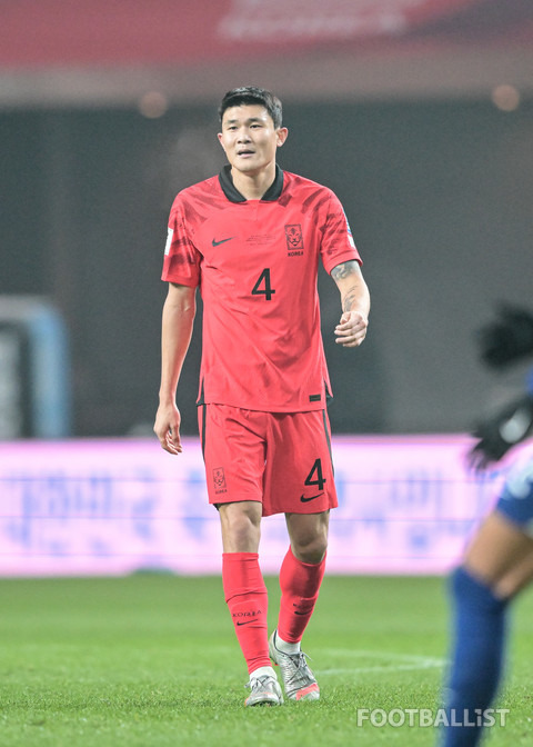 김민재(한국 남자 축구 대표팀). 서형권 기자