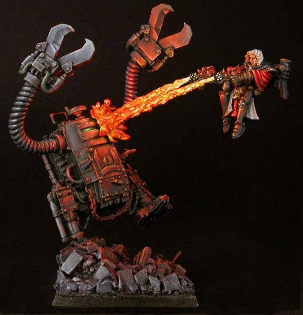 Firey Angel - painted by  Victoria Lamb