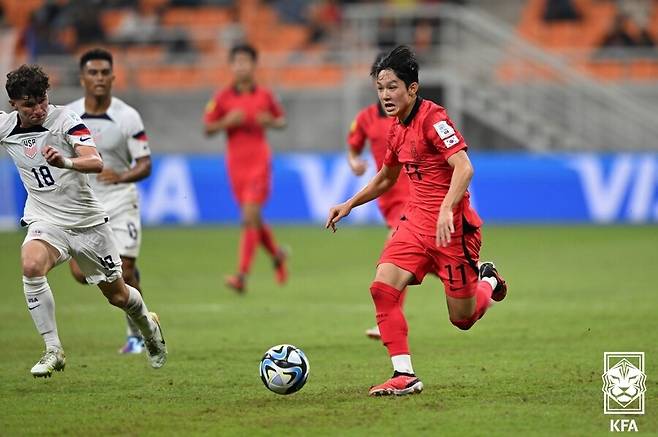▲ 한국 U-17 대표팀이 인도네시아 U-17 월드컵 최종전에서 부르키나파소에 패했다 ⓒ대한축구협회