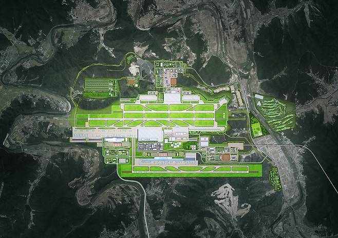 대구경북통합신공항 조감도.[대구시 제공]