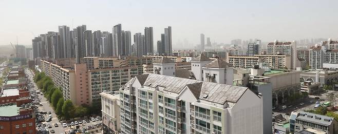 서울 서초구 일대 아파트 단지들의 모습. 한경DB