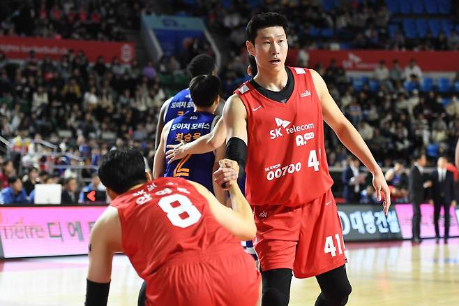 SK의 오세근 [KBL 제공. 재판매 및 DB금지]