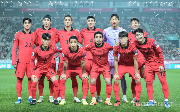 한국 남자 축구 대표팀. 서형권 기자