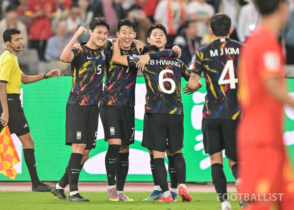 한국 남자 축구 대표팀. 서형권 기자