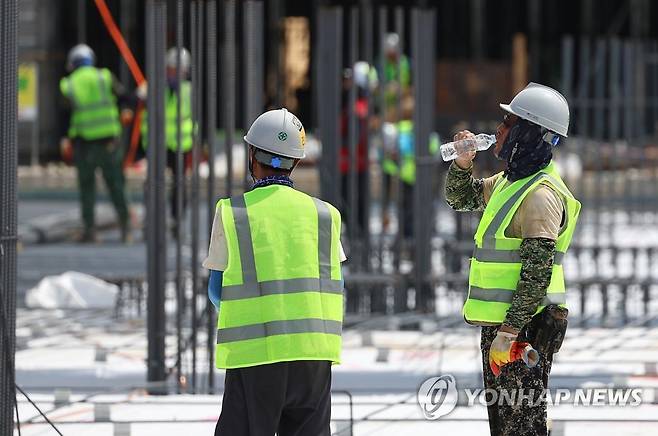 건설 현장 [연합뉴스 자료사진]