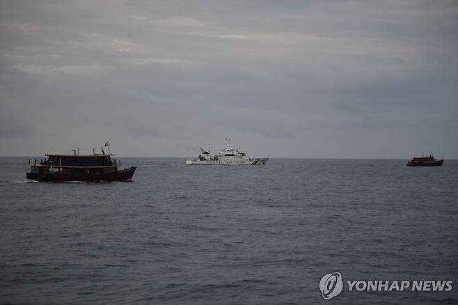 필리핀 남중국해 보급선 [AFP 연합뉴스 자료사진. 재판매 및 DB 금지]