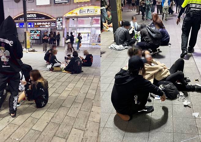 일본 도쿄 가부키초에서 활동하는 가출 청소년들의 모임 '토요코 키즈'/조선일보DB