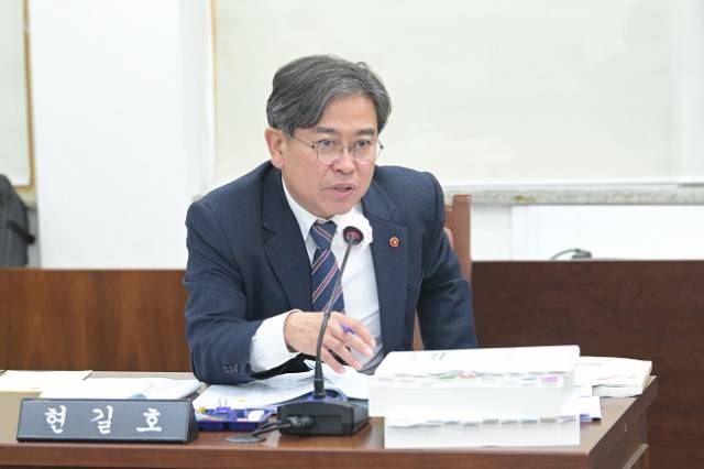 ▲ 현길호 의원(더불어민주당, 제주시 조천읍).ⓒ제주도의회