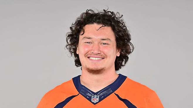 덴버 브롱코스의 오펜시브 라인맨 루크 와텐버그. / 구단 홈페이지