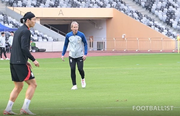 위르겐 클린스만 한국 남자 축구 대표팀 감독. 서형권 기자