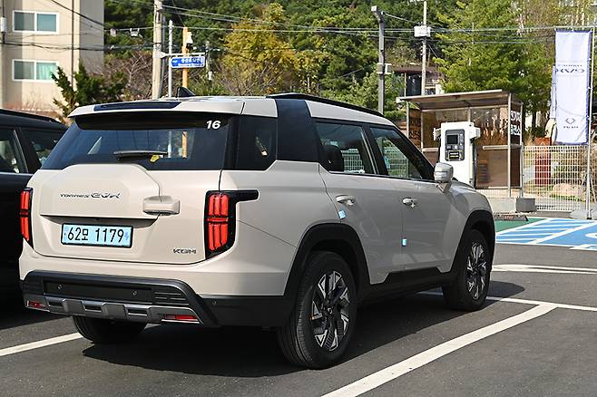 KG 모빌리티 토레스 EVX. 김학수 기자