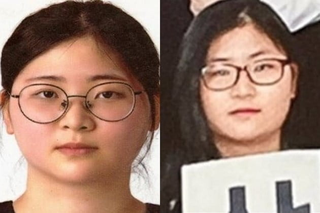 20대 또래 여성을 살해하고 시신을 훼손한 혐의로 신상이 공개된 정유정(23). /사진=경찰청, MBN 방송화면 캡처