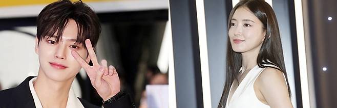 인기리 종영한 MBC '연인'의 후속작 '열녀박씨 계약결혼뎐'과 SBS '7인의 탈출'의 후속작 '마이데몬'이 24일 동시간대 격돌한다. 사진은 지난 2022년 11월18일 오전 향수 브랜드 '아쿠아 디 파르마-매그놀리아 데이즈' 팝업 스토어 오픈 행사에 참석한 배우 송강(왼쪽)과 지난 8월4일 오후 코스메틱 브랜드 '에스티 로더 라운지' 팝업 오픈 행사에서 포즈를 취하는 배우 이세영. /사진= 머니투데이, 뉴스1