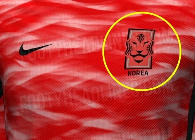 한국 축구대표팀 새 유니폼 디자인/푸티헤드라인스