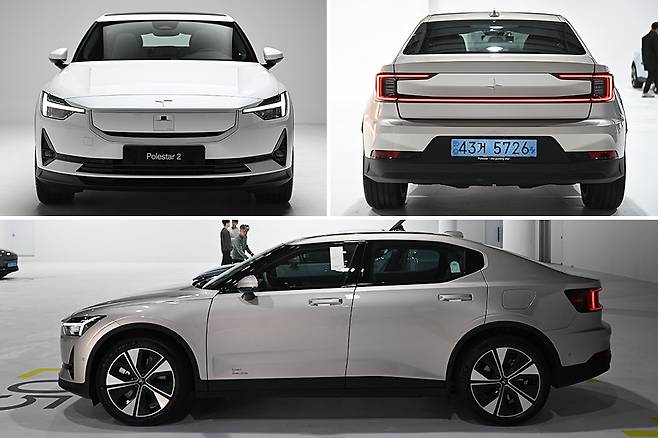 폴스타 2 롱 레인지 싱글 모터. 김학수 기자