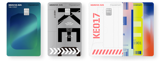 대한항공 마일리지 카드. 대한항공 홈페이지 캡처