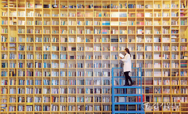 경기도내 다양한 명소를 이용한 랜드마크를 조성, 이를 통한 지역 정체성 확립이 필요하다는 지적이 나오고 있다. 파주 출판도시문화재단 지혜의숲. 경기일보DB