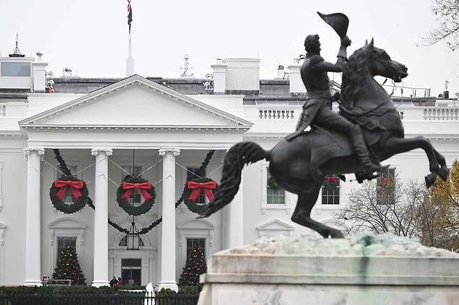 미국 백악관. / AFP 연합뉴스